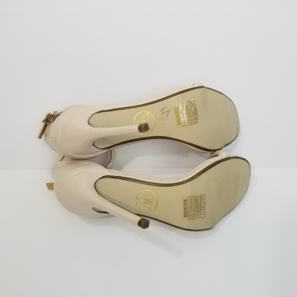 MISSGUIDED New Blush Barely There Heels Size 7.5 - Picture 8 of 8